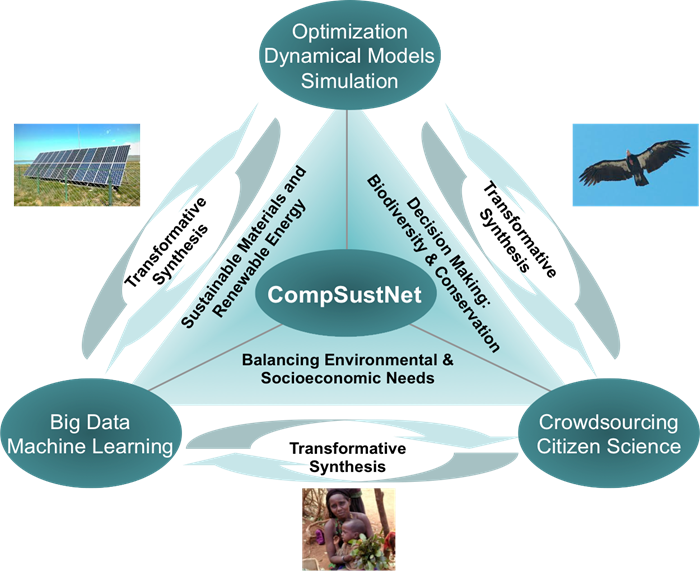 CompSustNet research areas