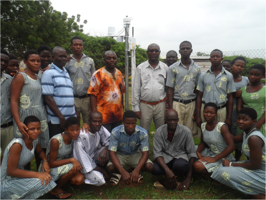 Weather station installation